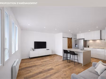 appartement 5 pièces - 60 m²
