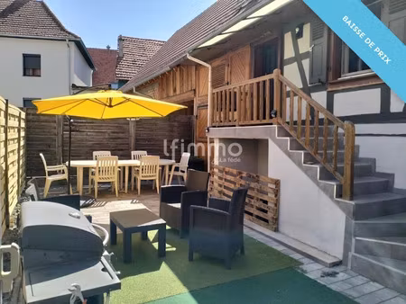vente maison 3 pièces 55 m² à uhlwiller (67350)  164 000 €