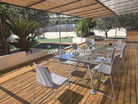 à vendre villa 195 m2 + maison d’amis 50 m2 2 piscines terrain 2 800 m2 la cadière d’azur.
