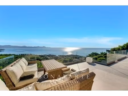 exclusivite : villa contemporaine – vue mer panoramique exceptionnelle
