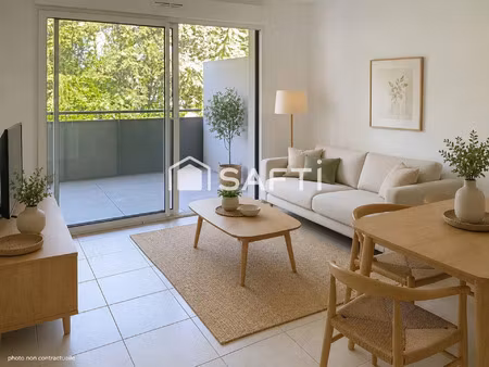 vente appartement 2 pièces 41 m² béziers (34500)