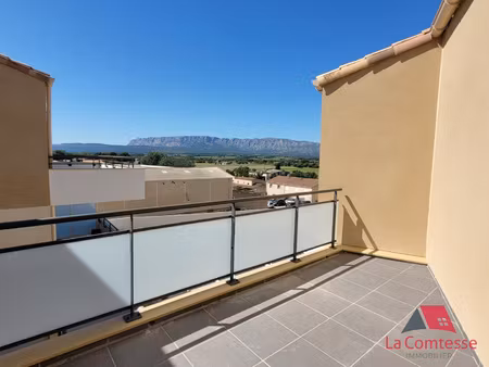 t1 trets résidence neuve terrasse vue sainte victoire