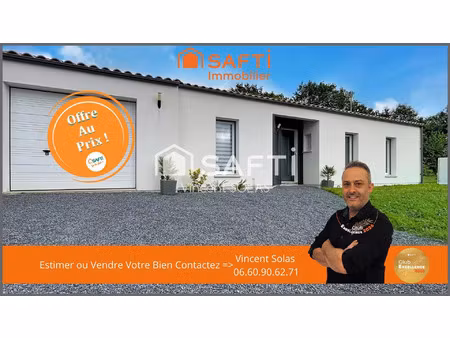 vente maison 6 pièces 113 m² les achards (85150)