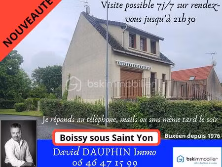 maison de 90 m² à boissy-sous-saint-yon
