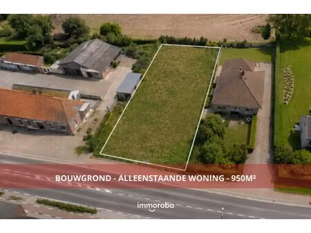 bouwgrond te koop – wakkensteenweg  sint-baafs-vijve