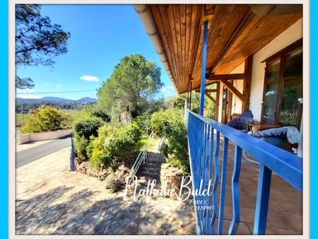 à vendre à roquebrun – authentique maison familiale avec vue imprenable sur la vallée