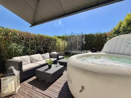 magnifique maison/appartement duplex de 73m2 a nangy avec garage et 2 places de parking