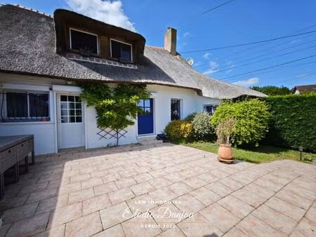 authentique chaumière – 2 chambres + 1 bureau – jardin et garage - proche châteaudun et bo