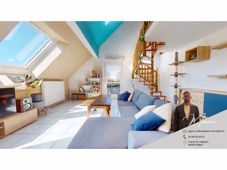 achat appartement 4 pièces 65m² essert 90850