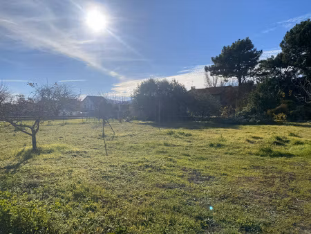 terrain constructible à viabiliser 445 m² - sud tournon chapotte