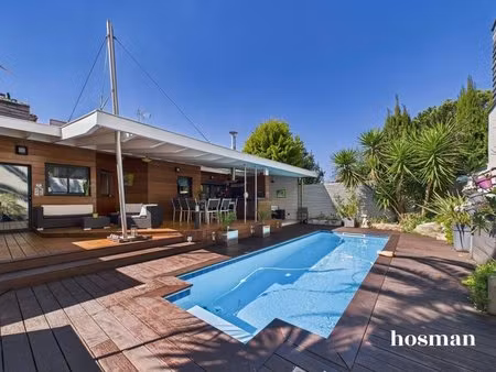 villa d'architecte 160m2 avec piscine et garage double - coeur de bègles