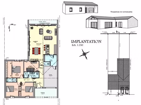 vente maison neuf 5 pièces 128m2 sainte-soulle - 421800 € - surface privée