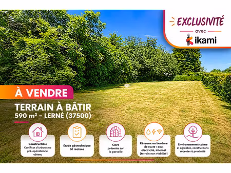 terrain à bâtir de 590 m2