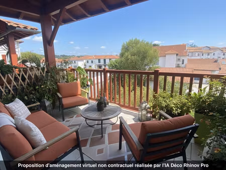 b43 - appartement saint pierre d'irube 2 pièce(s) 44.72 m2