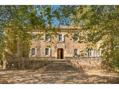 prestigieux château en vente saint-paulet-de-caisson  france