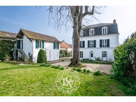 proche fontainebleau - vulaines sur seine - maison de maître de 289 m² et appartement indé