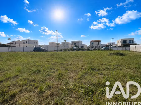 vente terrain à sérignan (34410) : à vendre / 468m² sérignan