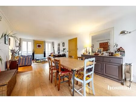 beaux volumes et quartier recherché ! appartement 3 pièces de 80 m² traversant - rue des..