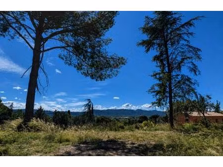 cadenet – terrain viabilisé 430 m² avec vue dominante
