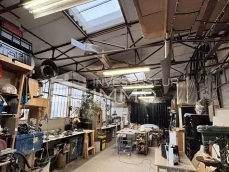 vente entrepôt montreuil 93100 250m²