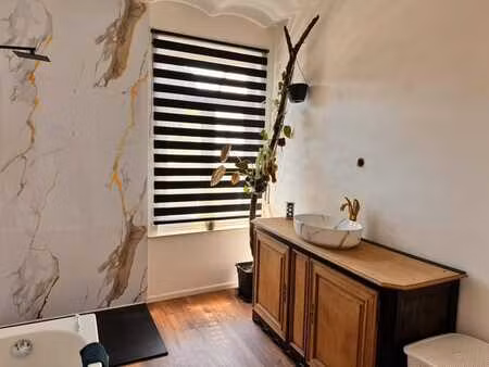maison 2 ch. à carnières   salle de bain moderne