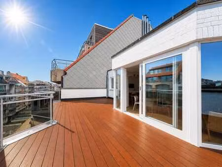 penthouse superbement rénové  comprenant 3 ch et de magnifiq