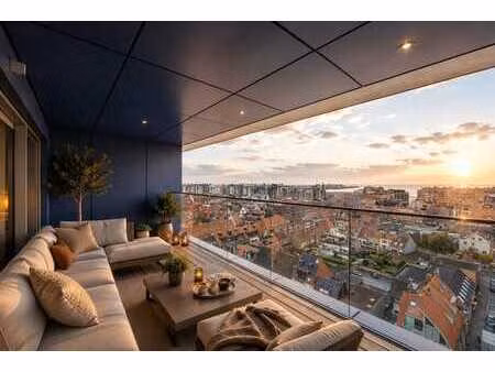 vivre en exclusivité en hauteur à knokke-heist