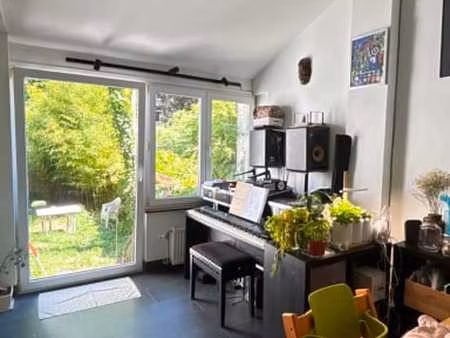 ixelles – rue émile bouillot – charmant rdc avec jardin