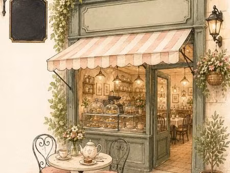 vente salon de thé 62 m²