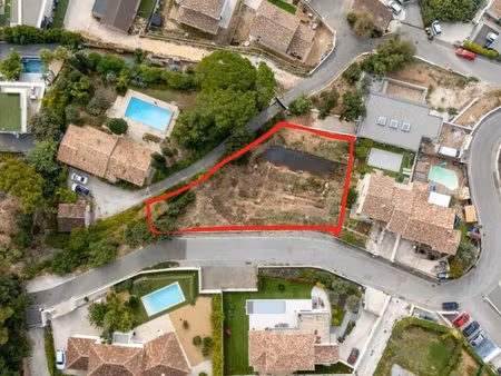 la garde - terrain à bâtir - 809 m²