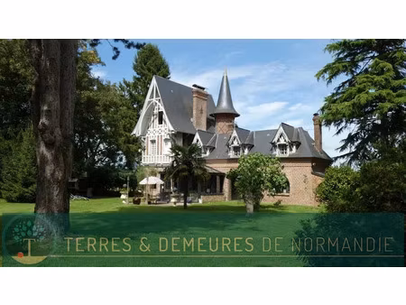 vente manoir 9 pièces 245 m² à bertreville-saint-ouen (76590)  840 000 €