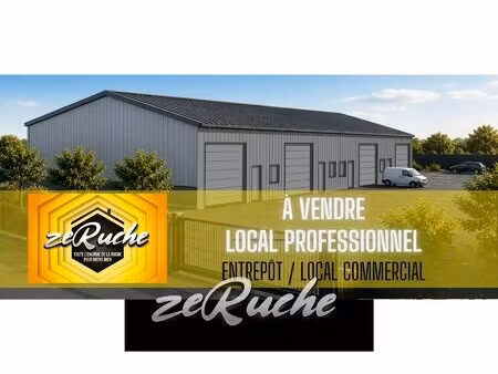 entrepôt de 125 m² à vendre à tilly-sur-seulles