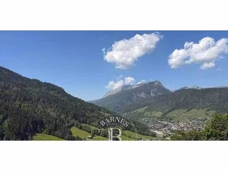 chalet avec vue panoramique le grand-bornand (74)