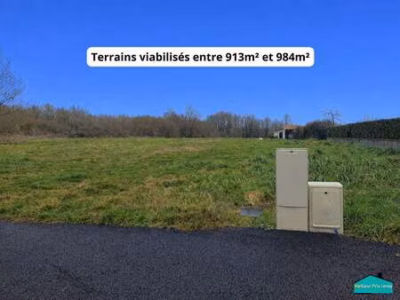 vente terrain à la marne (44270) : à vendre / 913m² la marne