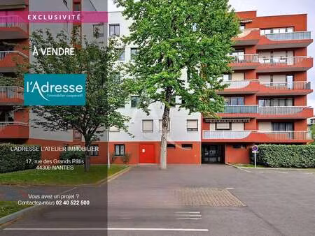 vente appartement 3 pièces à nantes beaujoire - saint-joseph (44000) : à vendre 3 pièces /