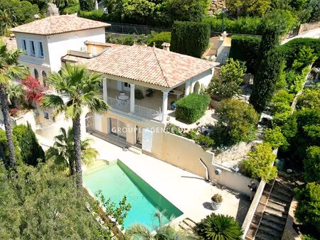 à vendre villa 6 pièces 4 chambres piscine garage vue mer exposée sud commerces et mer à..
