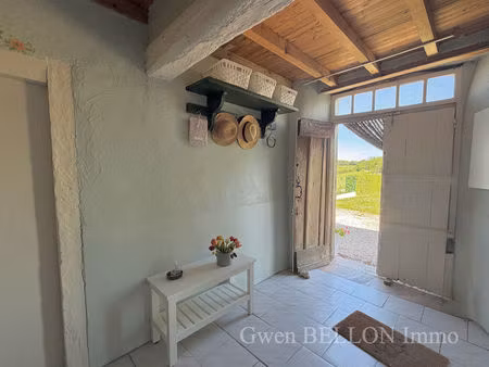maison de campagne face aux pyrénées - double habitation idéale gîte  famille ou investiss