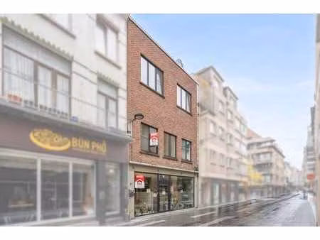 immeuble commercial avec habitation à vendre à blankenberge