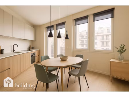 paris 17e pereire / malesherbes - appartement 3 pièces avec balcon de 75 m²