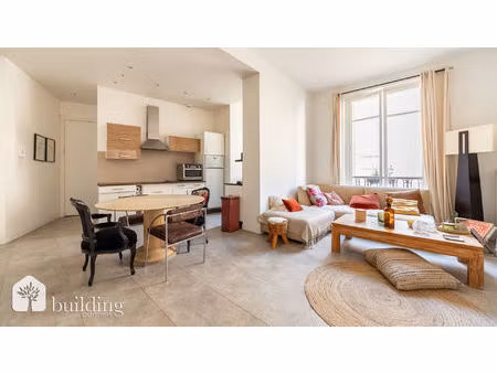 paris 17e village saint-ferdinand - appartement 3 pièces de 55 83 m²