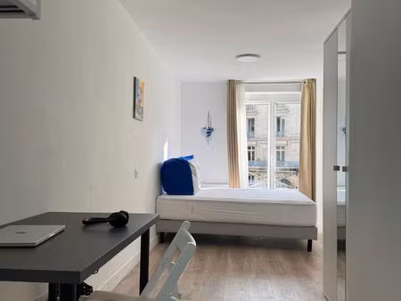 appartement studio meuble 19 02 m2 -rue du faubourg saint-martin - paris 75010