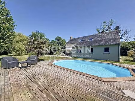 vente maison piscine à gennes-val-de-loire (49350) : à vendre piscine / 132m² gennes-val-d