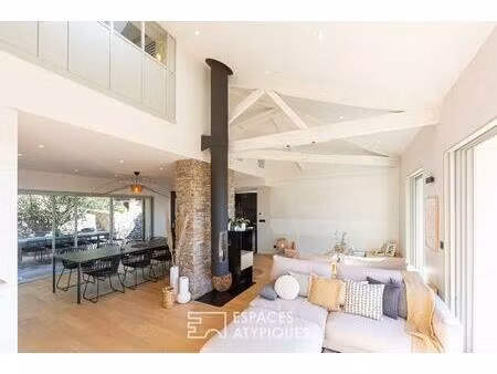 villa vue rade sur les pentes du faron