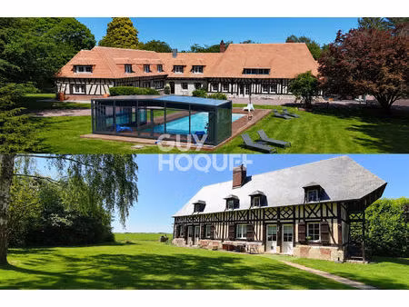 exclusivité ! propriété normande comprenant deux habitations