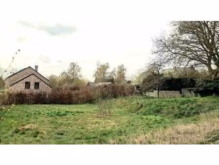 terrain 826m² à burdinne  idéal pour projet