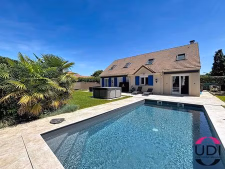 udi ballancourt - maison kaufman 157m² - 5 chambres - grand garage - piscine - jacuzzi