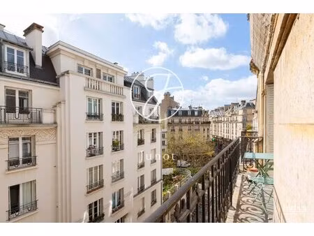 paris 18e - lamarck / damrémont - appartement - 3 pièces - 56.06m² carrez - 1/2 chambres -