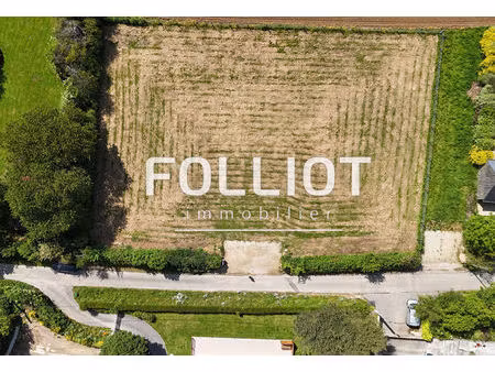 a vendre terrain saint germain le gaillard 1244 m2 au calme proche les pieux