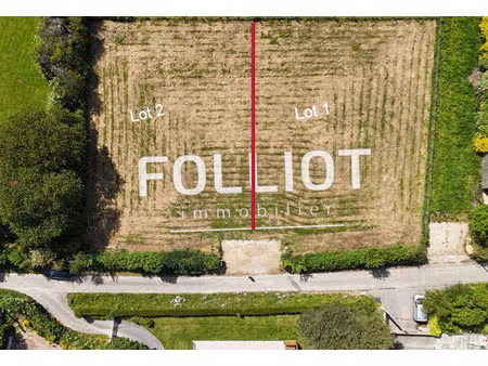 a vendre terrain viabilisé saint germain le gaillard proche les pieux
