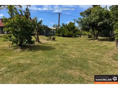 vente terrain 450 m² à saint andre (97440)  135 000 €